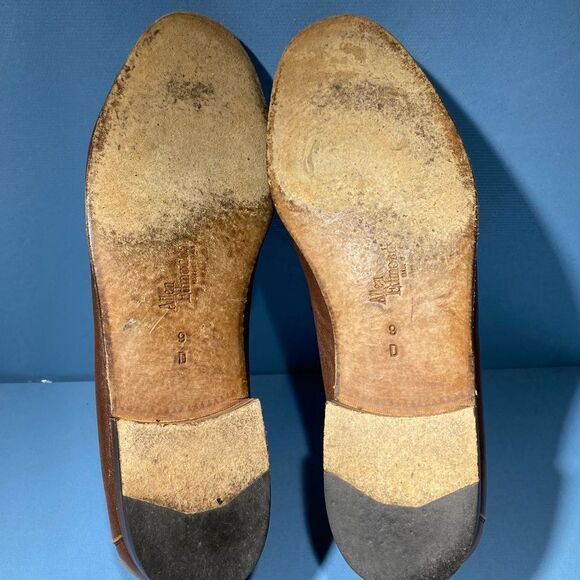 Allen Edmonds "Urbino" Italian Loafers Made in Italy Mens Size 9 B - Picture 8 of 8
